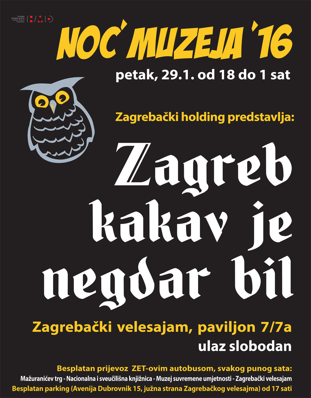 Zagrebački holding u Noći muzeja predstavlja Zagreb kakav je negdar bil