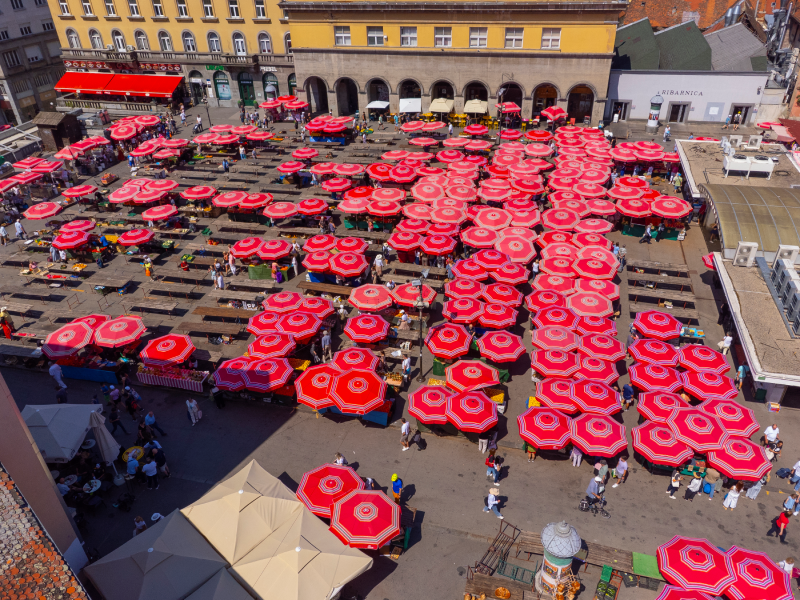 Do završetka sanacije zatvorena Hala na tržnici Dolac